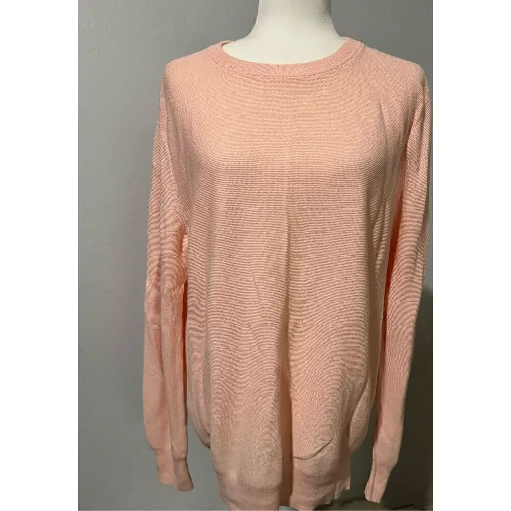 J. Crew cotton pullover sweater M